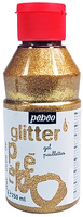 Obrázek produktu - Glitter gel 250 ml - zlatá