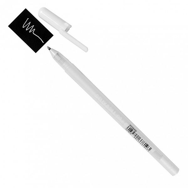 SAK Basic White Gel Pen 05