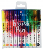 Sada 10ks Ecoline Brush Pen
