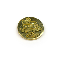 Obrázek produktu - Pečetící mince (17 mm) - Celebration Cake