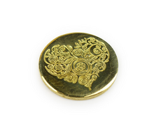 Obrázek produktu - Pečetící mince (25 mm) - Ornate Heart