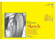 Skicák v kroužkové vazbě Sketch Strathmore 74g A2