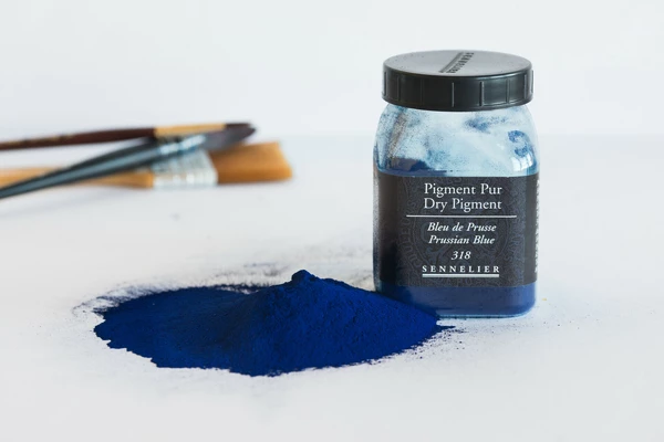 S Pigment jar Prussian blue 80g