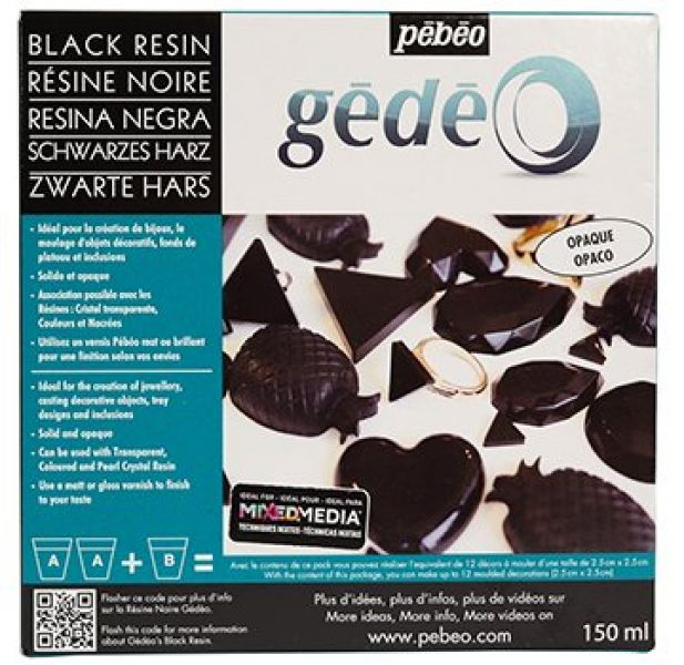 Gédéo pryskyřice sada 150 ml - Opaque black