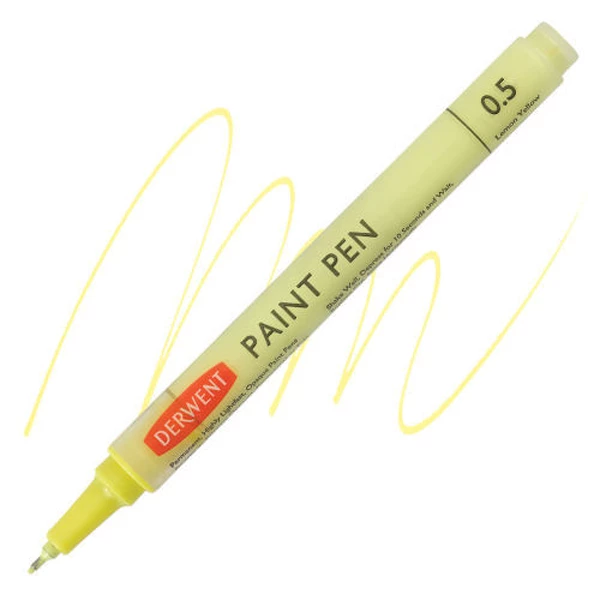 D PAINT PEN Lemon yellow - doprodej