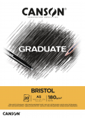 Graduate Bristol skicák lepený A5 20l VS 180g