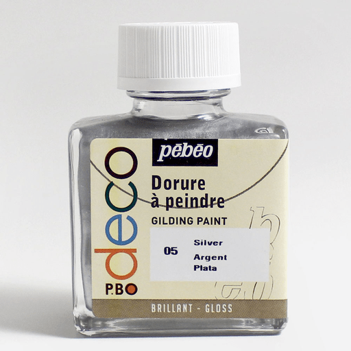 P.BO Déco Zkrášlovací barva 75ml - stříbrná