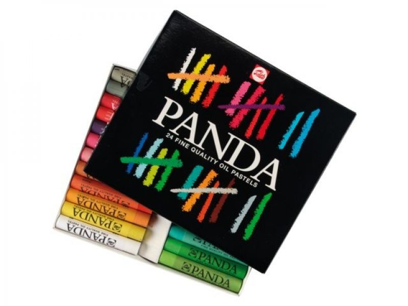 Sada olejových pastelů Panda 24 ks