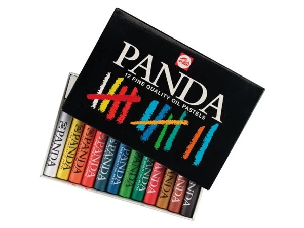 Sada olejových pastelů Panda 12 ks