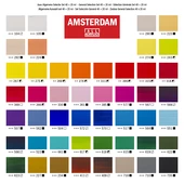 Sada akrylů Amsterdam Standard 48x20ml
